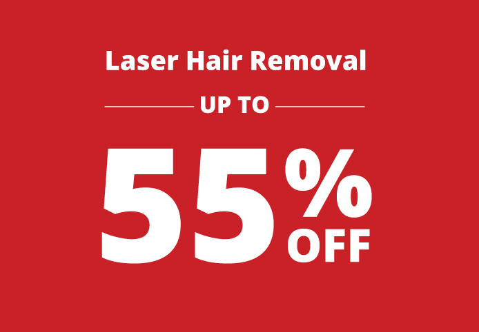 Promos & Deals Laser Hair & Skin Treatment Sales EXTENDED 50% Off